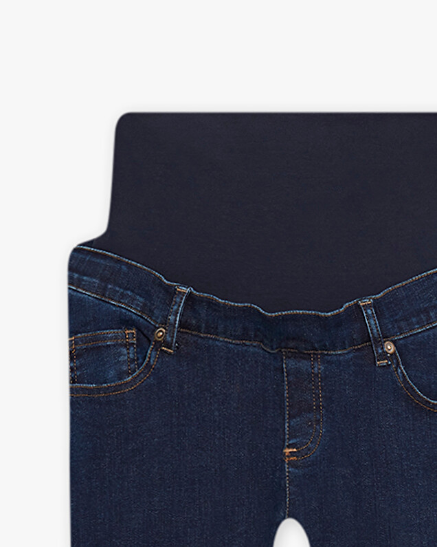 Jean slim de grossesse taille haute Denim bleu Natalys
