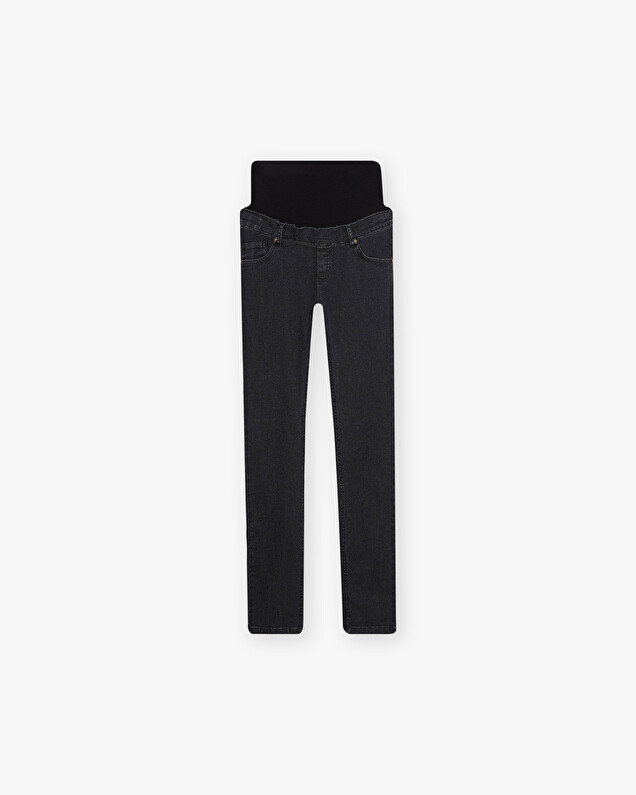Jean slim de grossesse taille haute Denim noir  Natalys