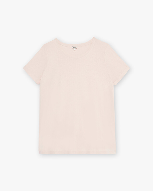 Tee-shirt rose En coton bio Natalys