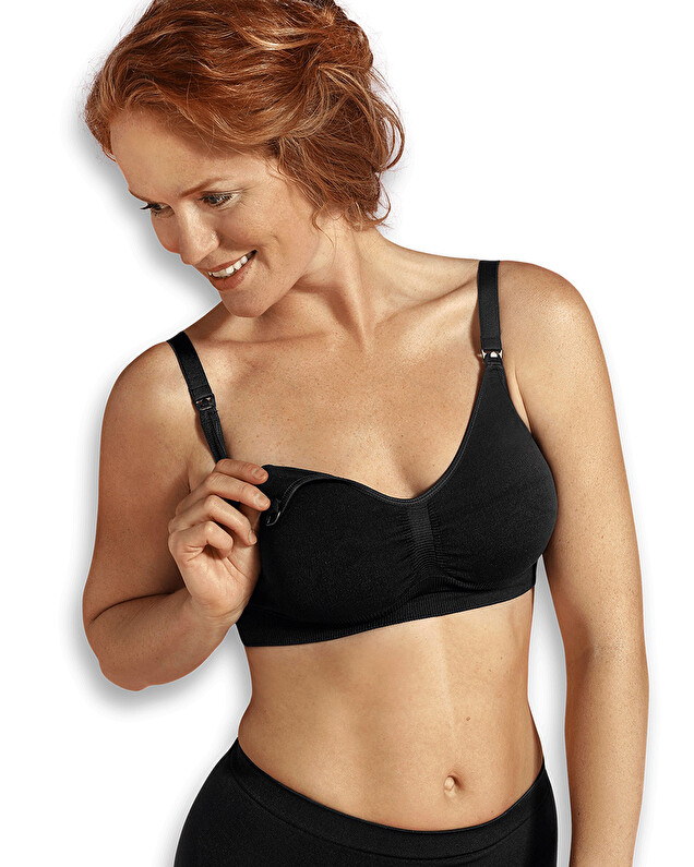 Soutien-gorge d'allaitement Coloris noir  Carriwell