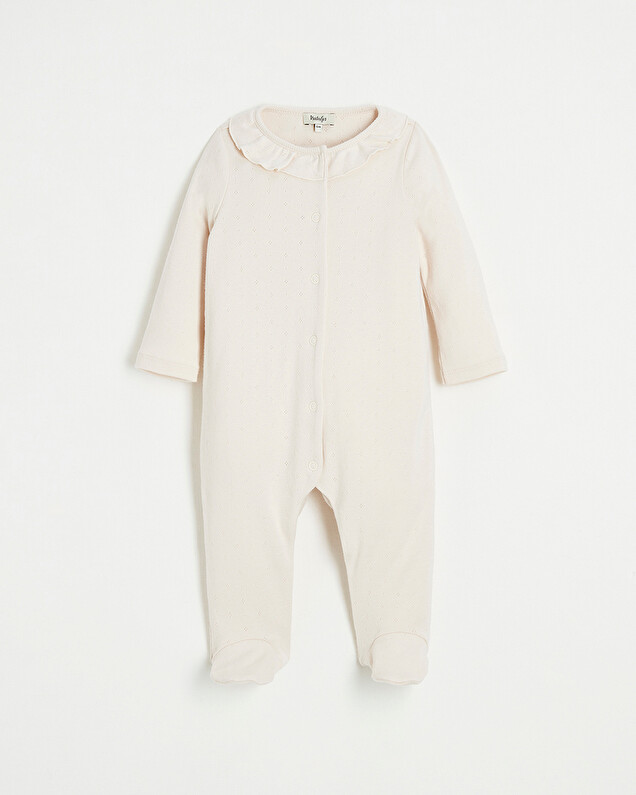 Dors-bien en coton ajouré Coloris rose clair Natalys