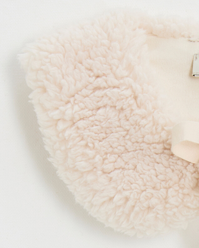 Col en fausse fourrure Coloris beige Natalys