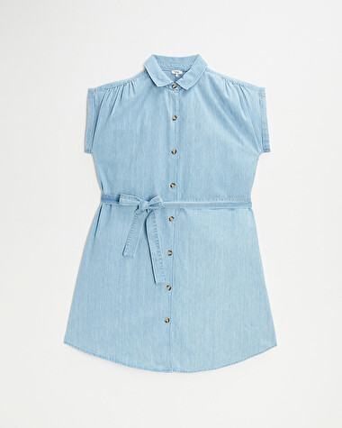 Robe de grossesse en denim Coloris bleu clair  Natalys