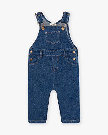 Salopette longue en denim   Natalys