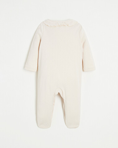 Dors-bien en coton ajour&eacute; Coloris rose clair  Natalys