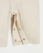 salopette en gaze de coton Coloris beige Natalys