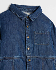 Combinaison en denim Coloris bleu Natalys