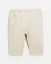 Pantalon en toile Coloris beige Natalys