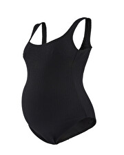 Maillot de bain 1 pièce Coloris noir Cache coeur