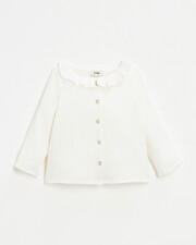 Blouse bébé en gaze de coton bio Natalys
