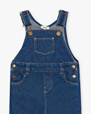 Salopette longue en denim Natalys