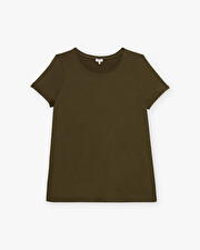 Tee-shirt kaki En coton bio Natalys