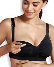 Soutien-gorge d'allaitement Coloris noir Carriwell