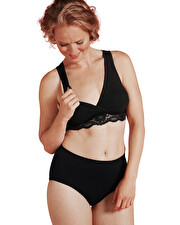 Brassi&egrave;re de grossesse Coloris noir  Natalys