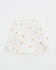 T-shirt manches longues imprimé Imprimé biscuits Natalys