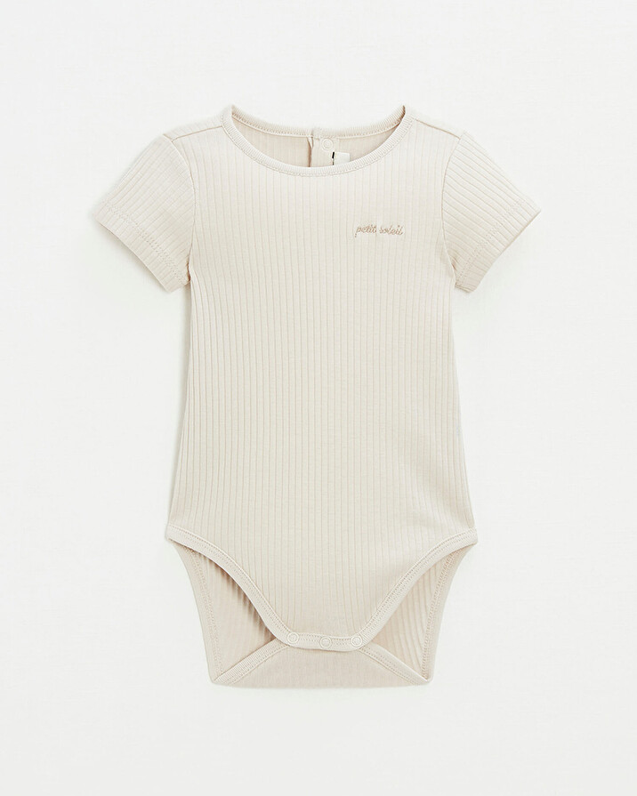 Body manches courtes Coloris naturel Natalys