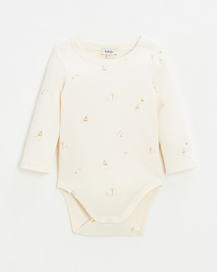 Body manches longues Imprimé marin Natalys