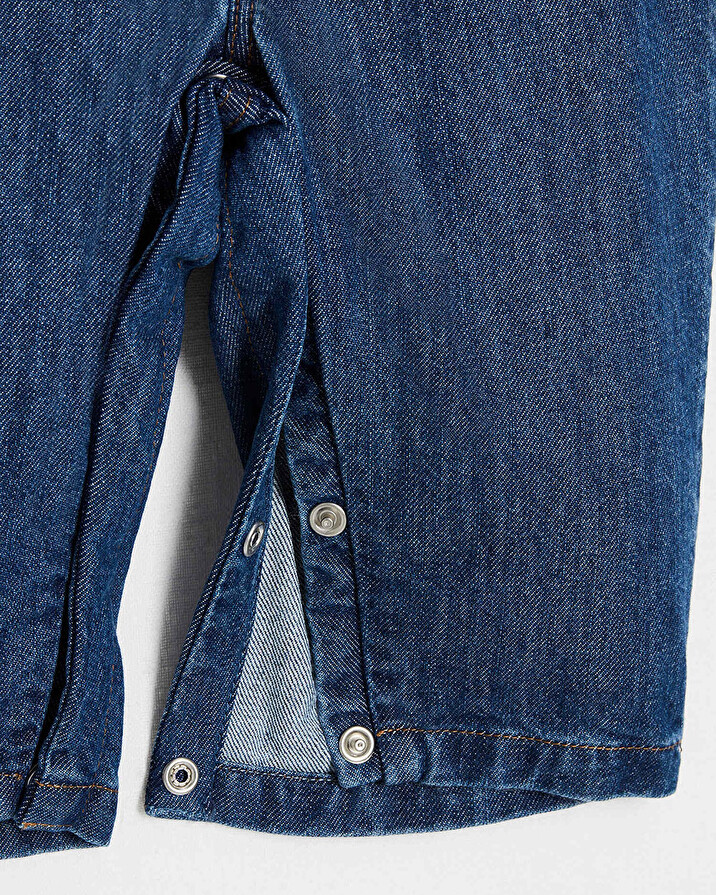 Combinaison en denim Coloris bleu Natalys