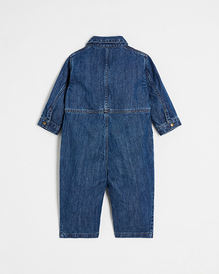 Combinaison en denim Coloris bleu Natalys