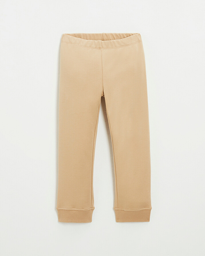 Pyjama 2 pièces en coton Coloris camel Natalys