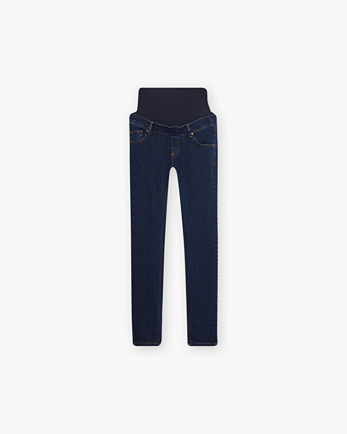 Jean slim de grossesse taille haute Denim bleu  Natalys