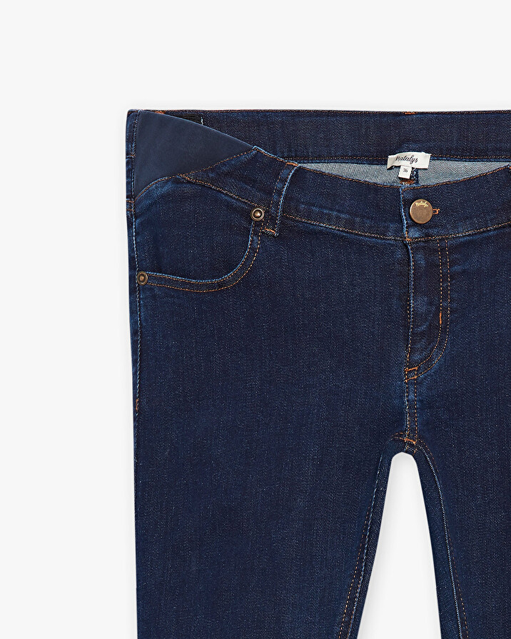 Jean slim de grossesse taille basse Denim bleu Natalys