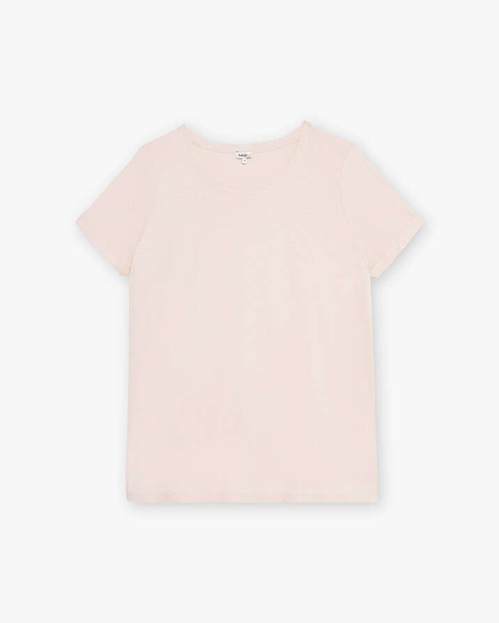 Tee-shirt rose En coton bio  Natalys