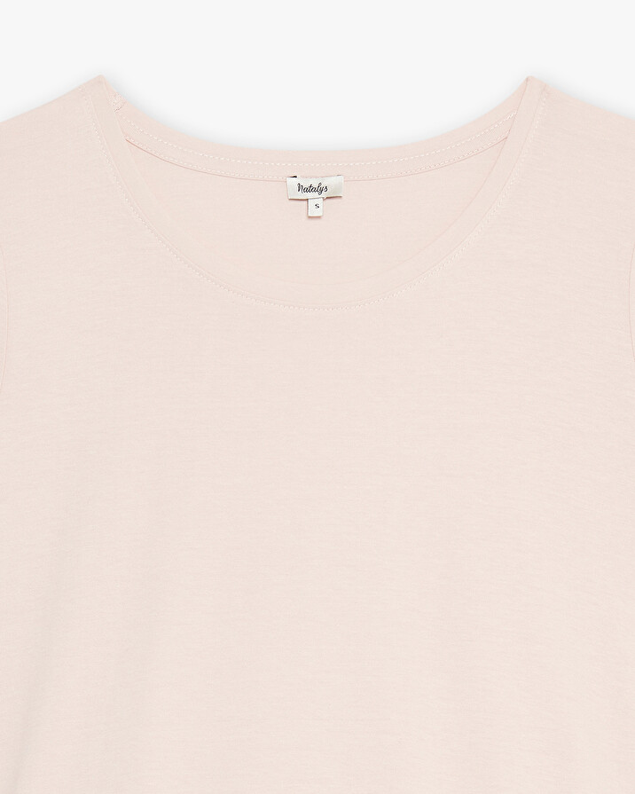 Tee-shirt rose En coton bio  Natalys