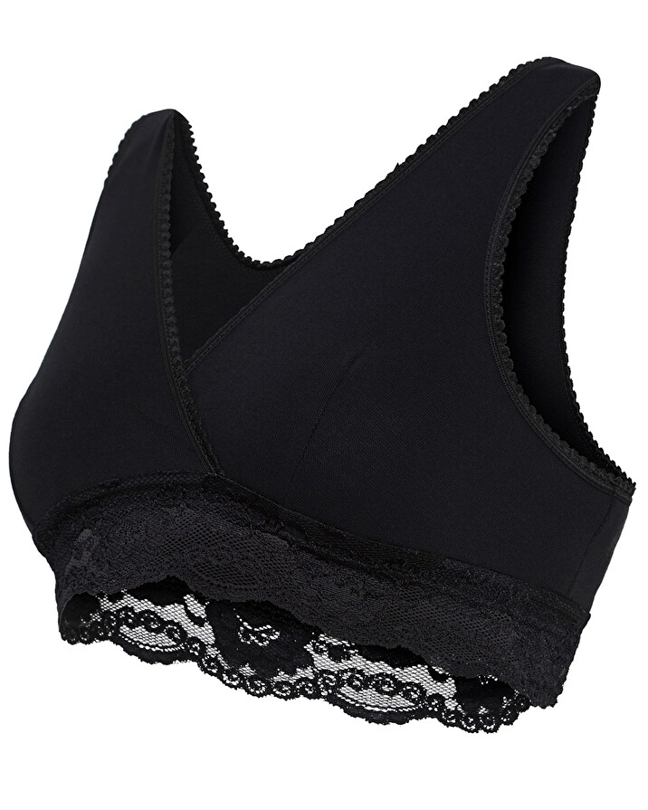 Brassi&egrave;re de grossesse Coloris noir  Natalys