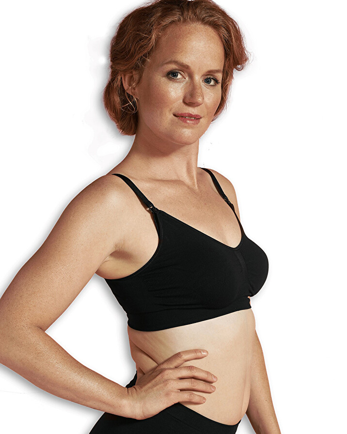 Soutien-gorge d'allaitement Coloris noir Carriwell