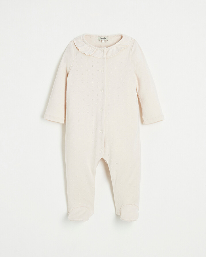 Dors-bien en coton ajouré Coloris rose clair Natalys