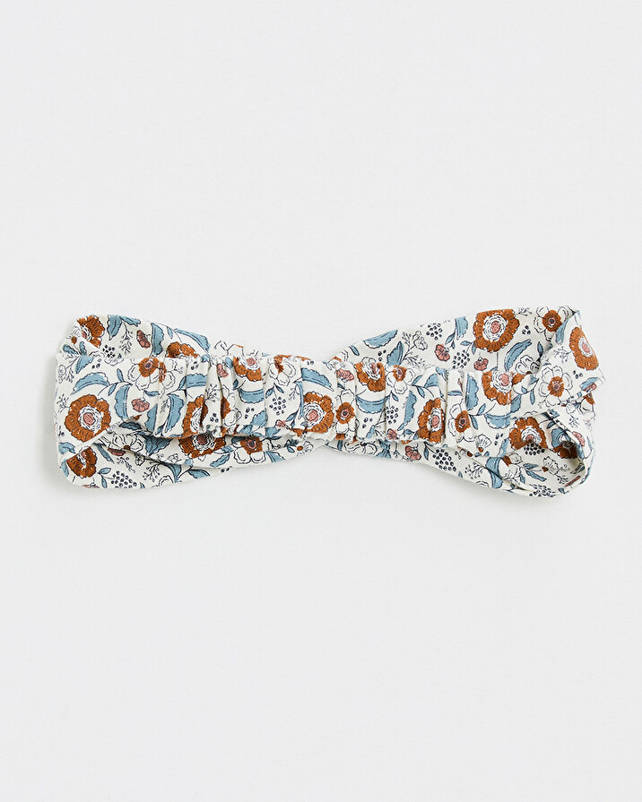 Bandeau en imprim&eacute; Imprim&eacute; fleurs folk  Natalys