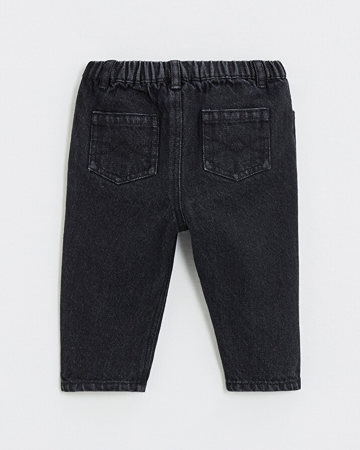 Pantalon en denim Coloris gris anthracite  Natalys