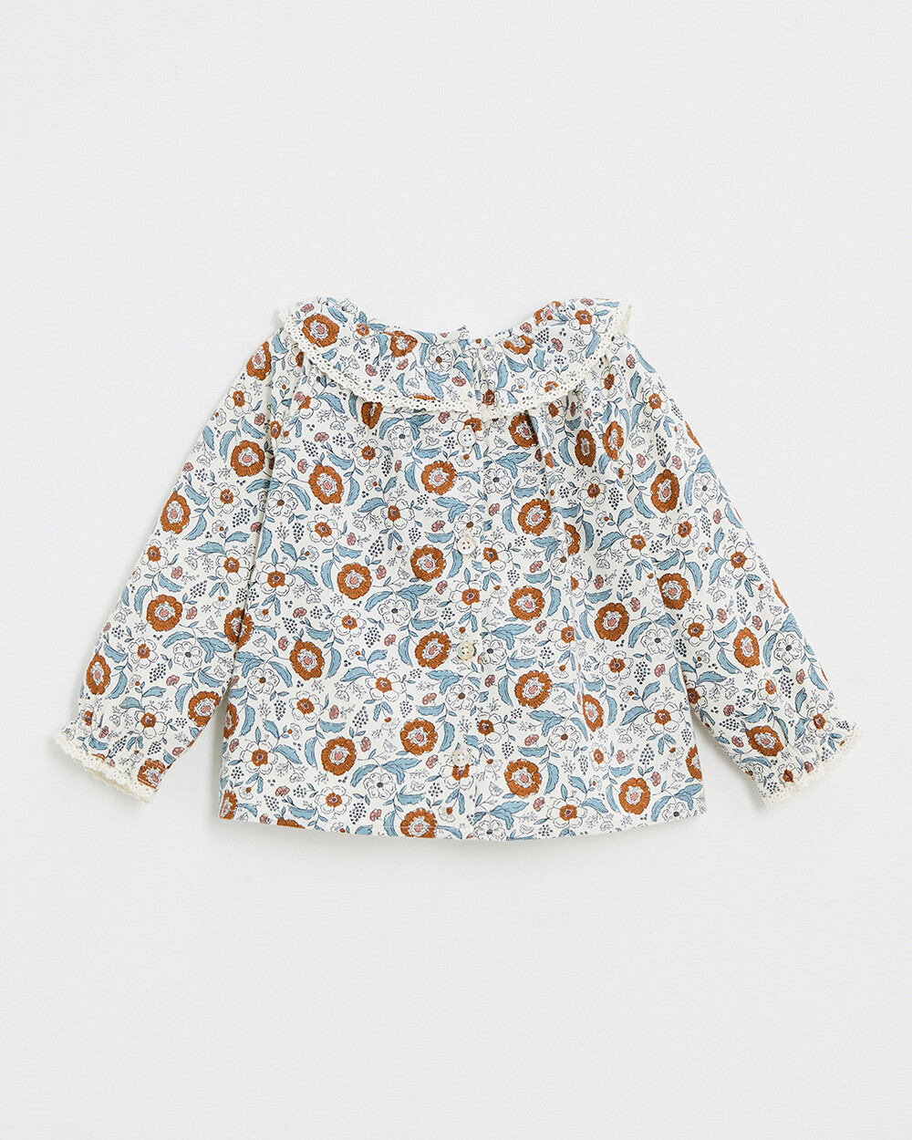 Blouse en imprimé Imprimé fleurs folk Natalys