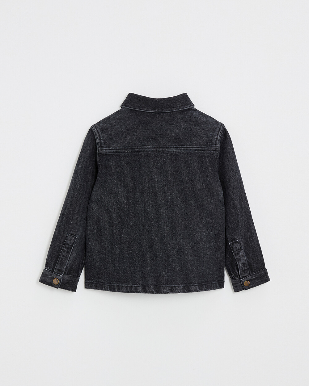 Chemise en denim Coloris gris anthracite Natalys