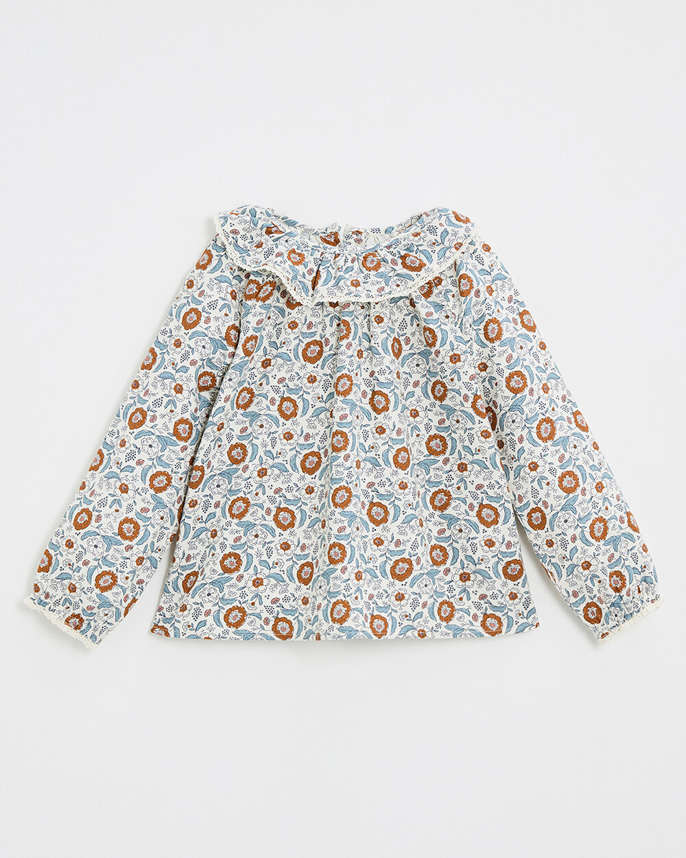 Blouse en imprimé Imprimé fleurs folk Natalys