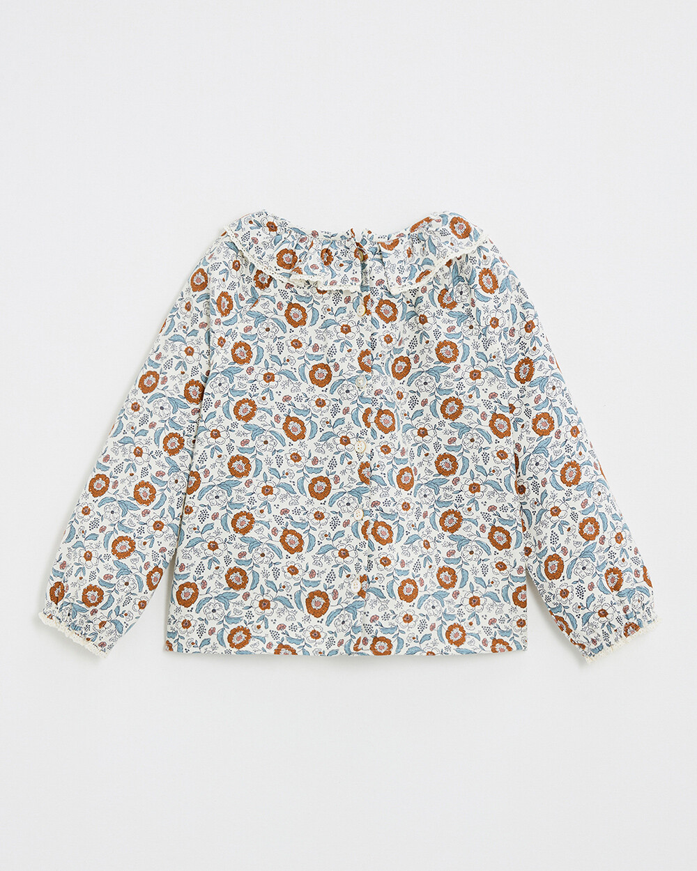 Blouse en imprimé Imprimé fleurs folk Natalys