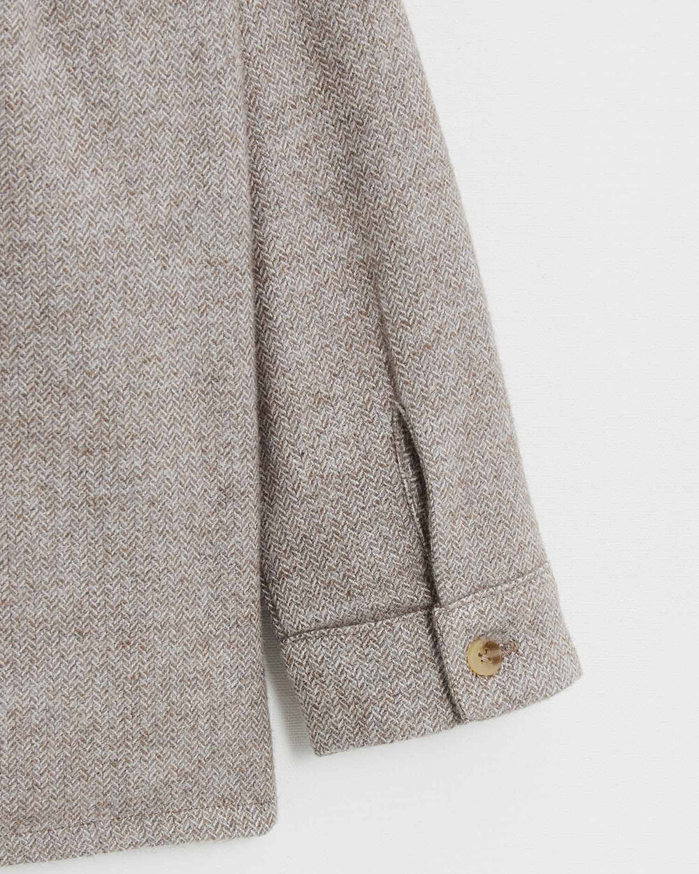 Chemise en flanelle Coloris beige Natalys