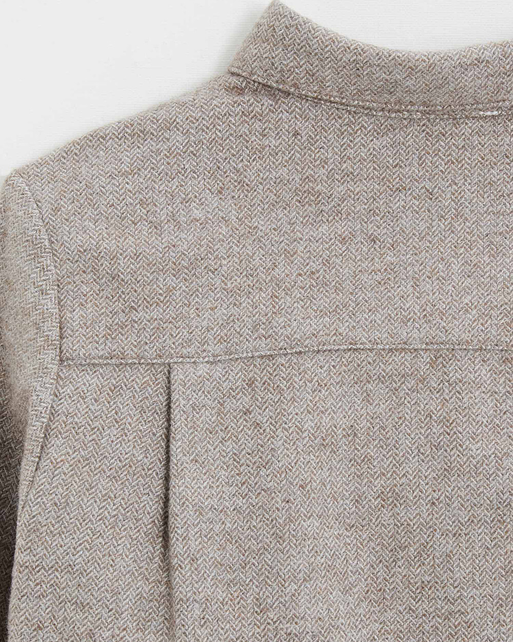 Chemise en flanelle Coloris beige Natalys