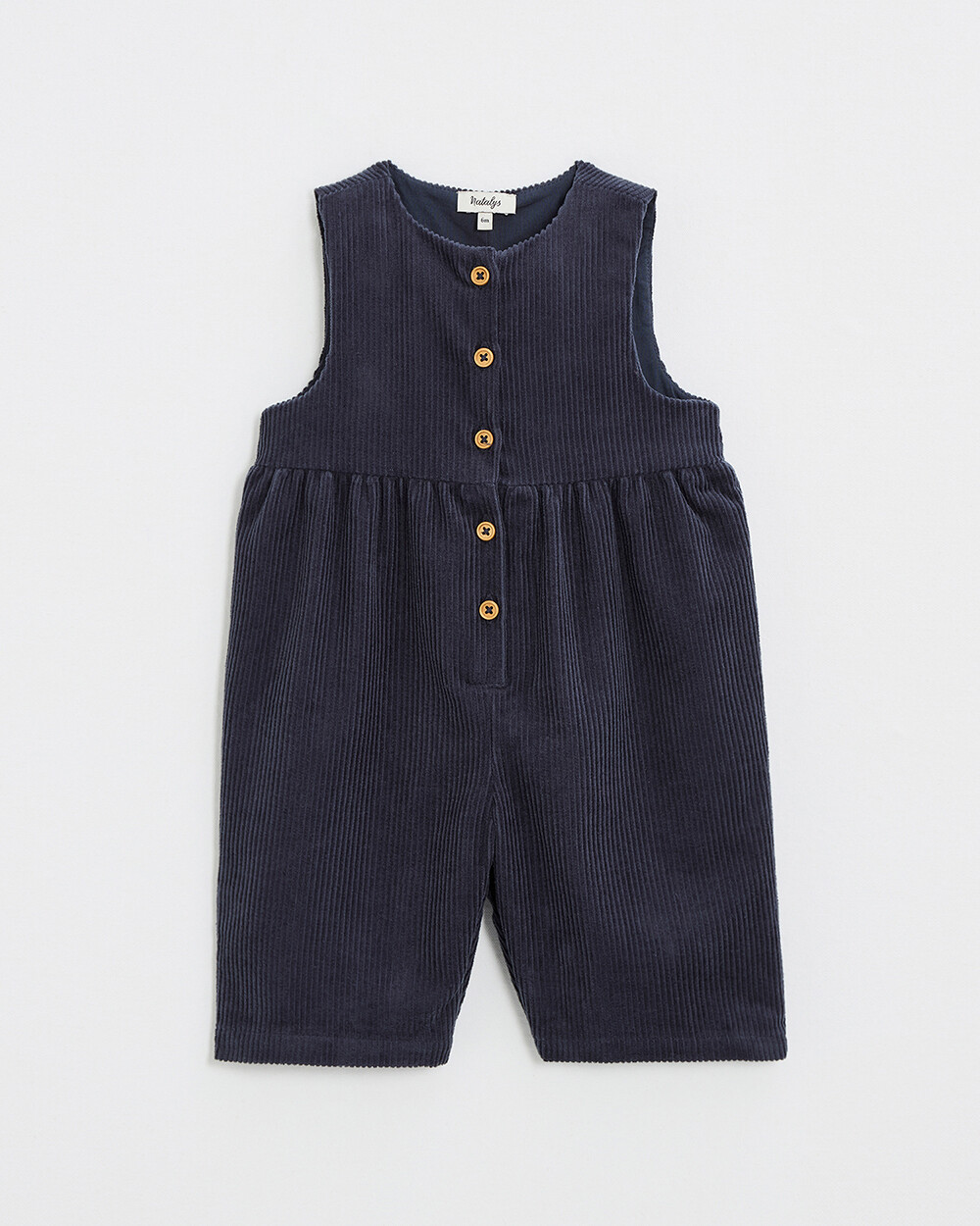 Combinaison en velours Coloris bleu nocturne  Natalys