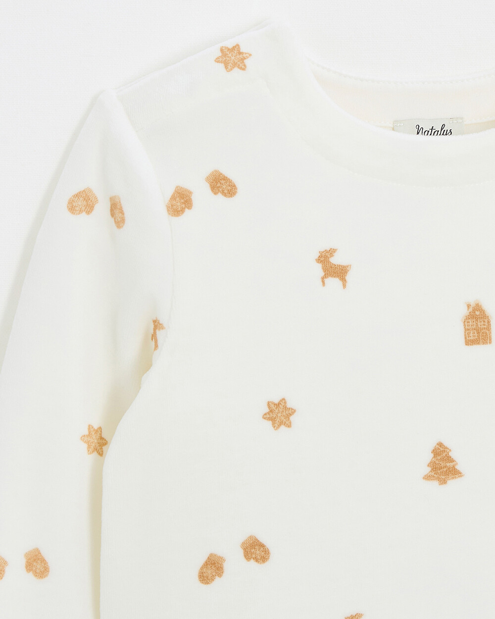 Pyjama deux pièces enfant Imprimé biscuits Natalys