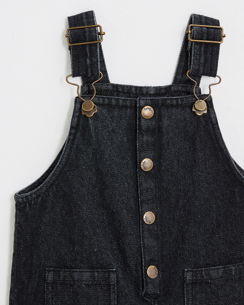 Salopette longue en denim Coloris gris anthracite Natalys