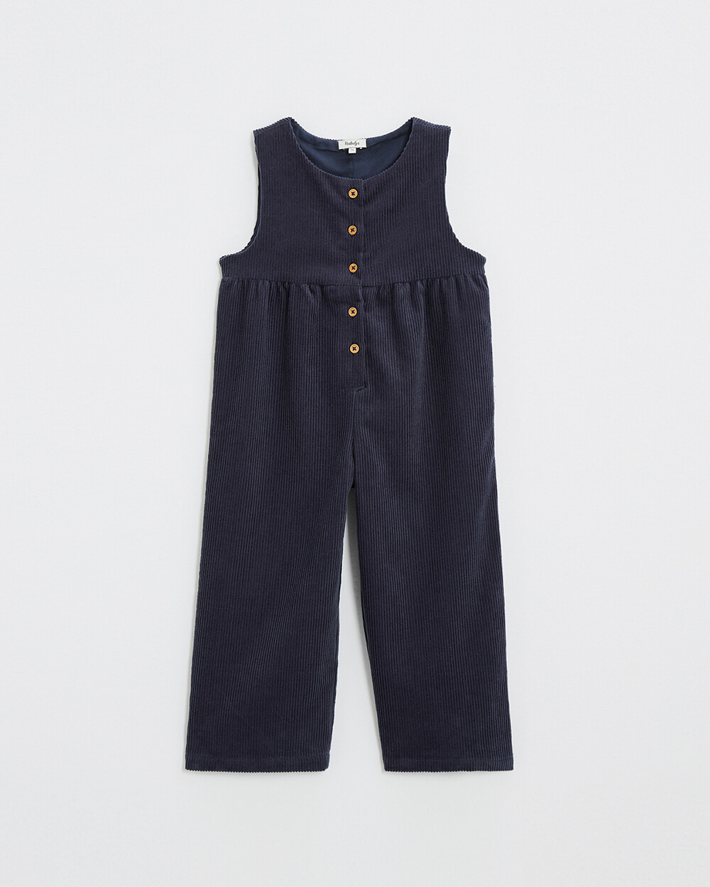 Combinaison en velours Coloris bleu nocturne Natalys