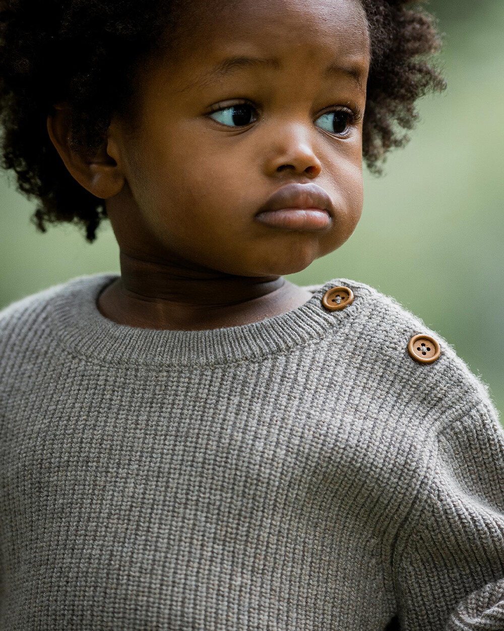Pull en tricot fantaisie Coloris moka  Natalys