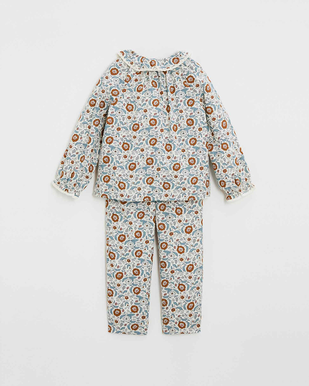 Pyjama deux pièces enfant Imprimé fleurs folk Natalys