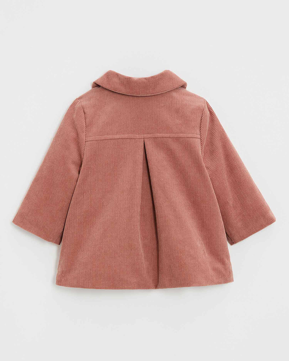 Manteau en velours côtelé Colors rose bégonia Natalys
