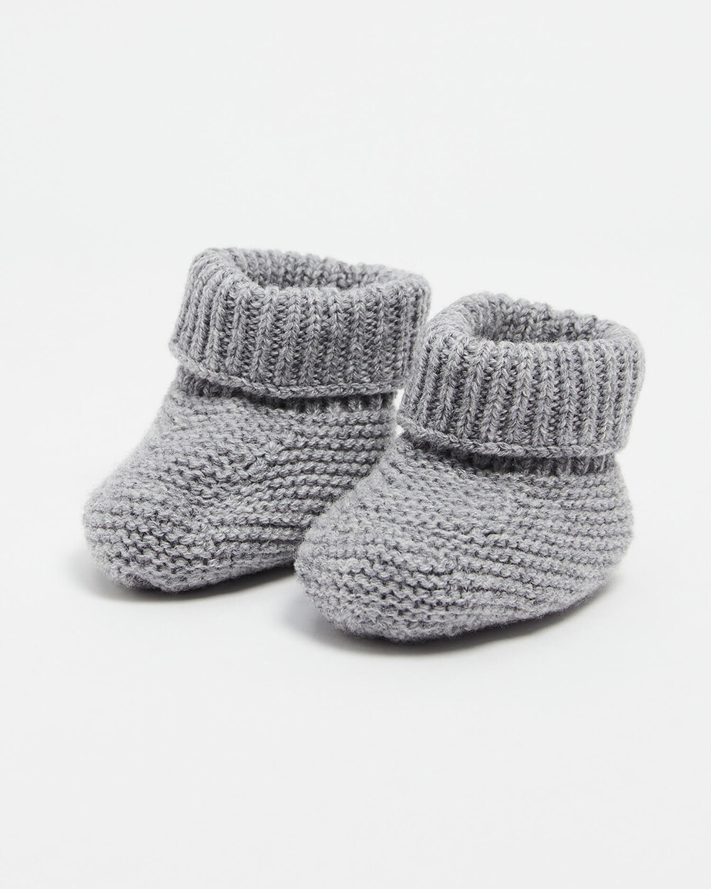 Chaussons en laine mérinos Coloris Gris Natalys