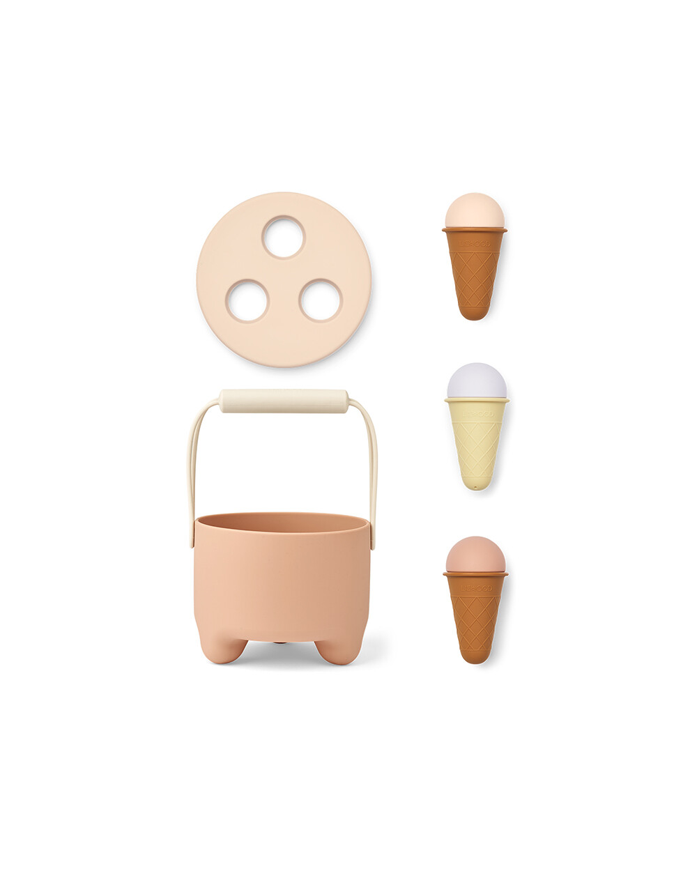Jouet à encastrer Fleur ice cream Coloris rose Liewood
