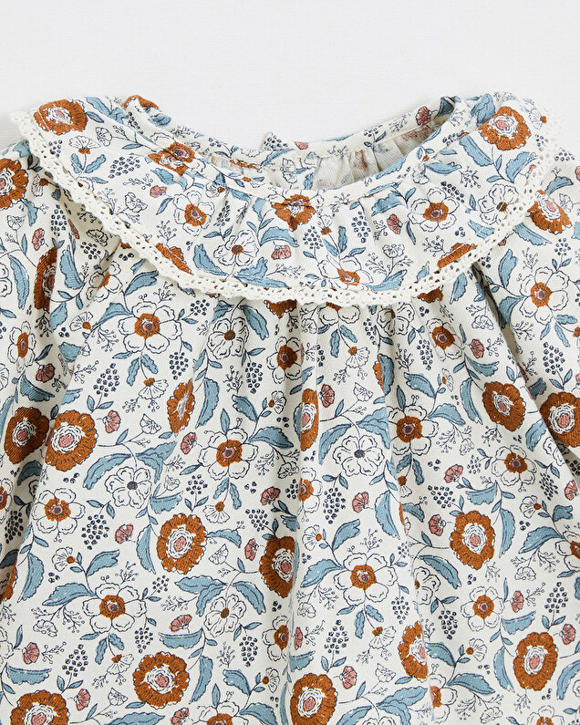 Blouse en imprimé Imprimé fleurs folk Natalys