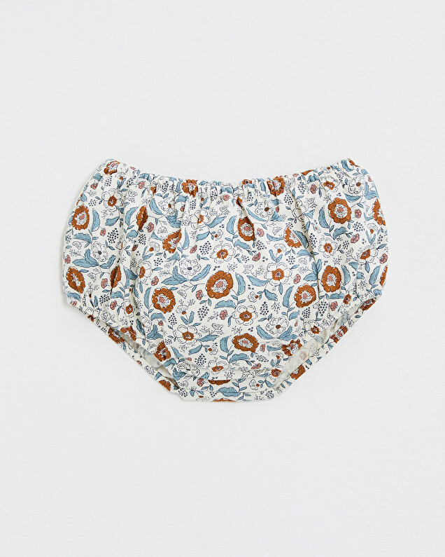 Robe manches longues imprimé Imprimé fleurs folk Natalys